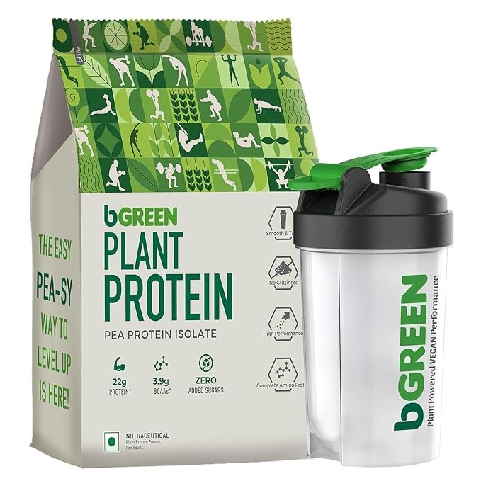 Muscle Blaze b-green plant protein 1kg 28 serving