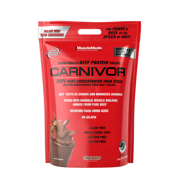 MuscleMeds Muscle meds Carnivor Beef Protein Isolate Powder 3.390g 100servings