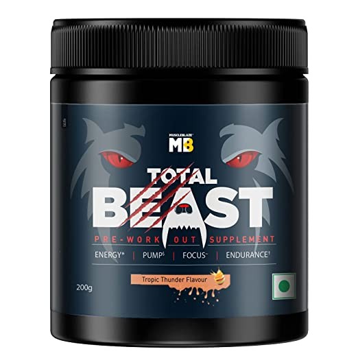 MuscleBlaze Pre Workout Total Beast (tropic thunder)