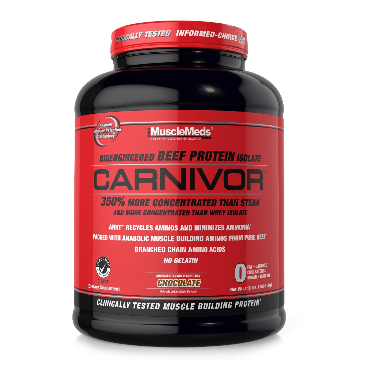 Muscle Meds carnivor Beef protein isolate 1.81kg 56 servings