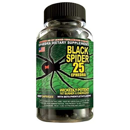 Cloma Pharma Black Spider Fat Burner 100 servings