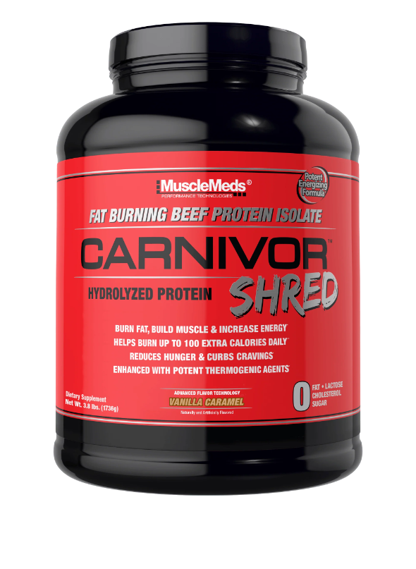 Muscle Meds carnivor Beef protein isolate SHRED  1977g 56 servings