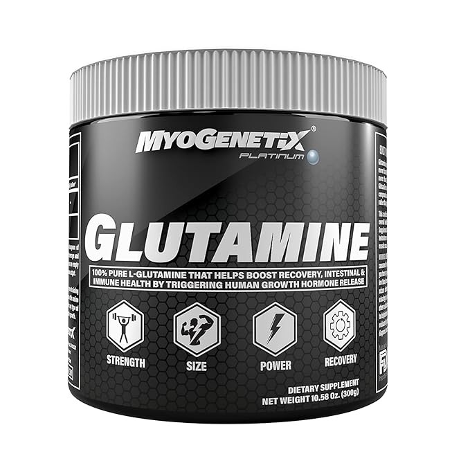 Myogenetix glutamin 300g 60 servings | unflavored |