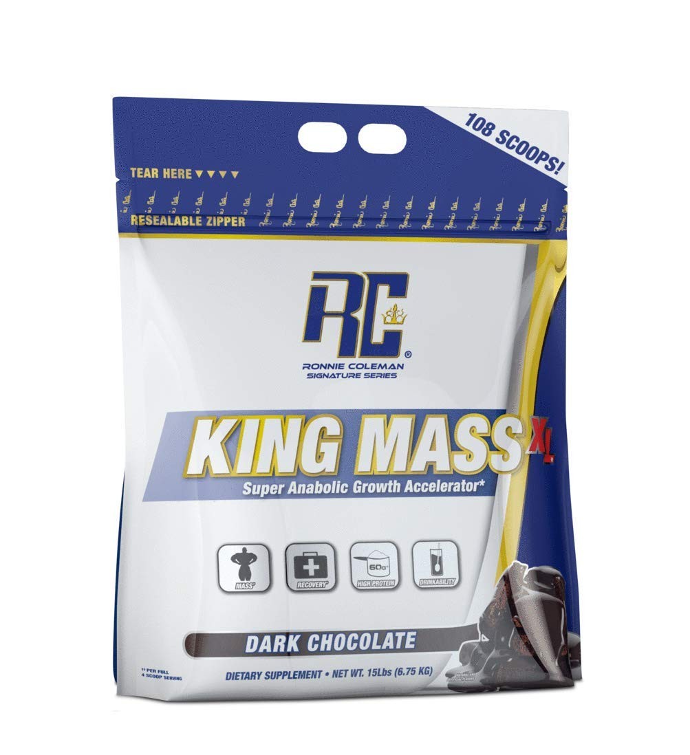 Ronnie Coleman King Mass Gainer 15lbs 54 servings | vanilla ice creme |