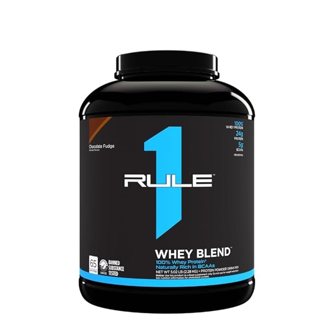Rule 1 whey blend 2.28kg 65 servings