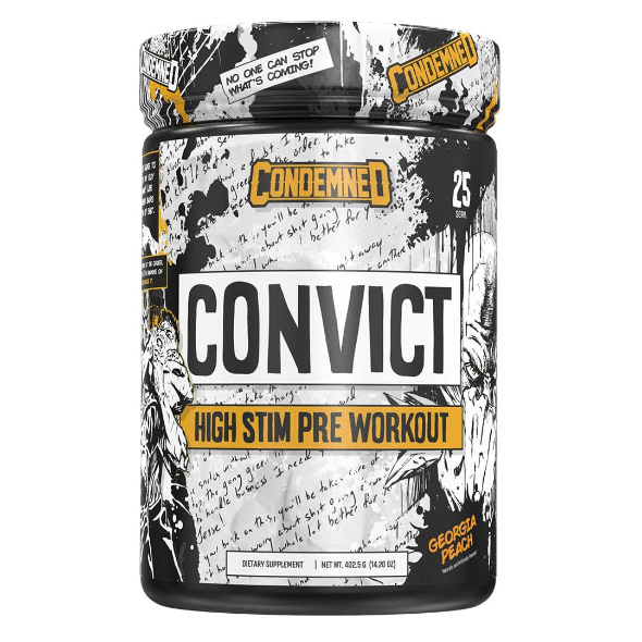 Condemned Convict High Stim pre workout 418.75g | 25 servings |