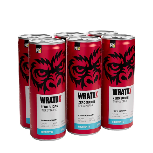 Muscleblaze Wrathx Energy drink 335ml | PACK OF 6