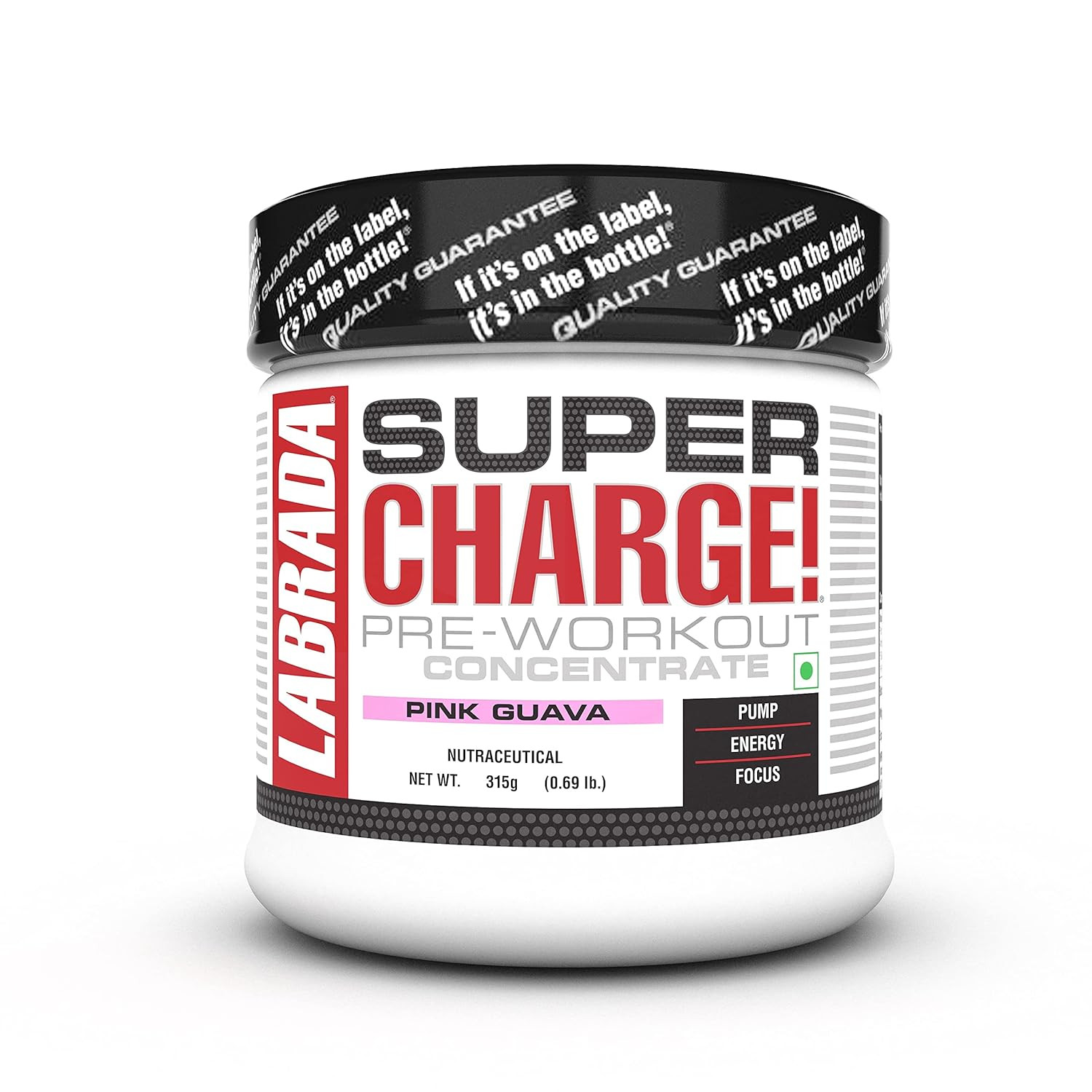 Labrada SUPER CHARGE Pre-Workout 315g/150g 60/30 servings