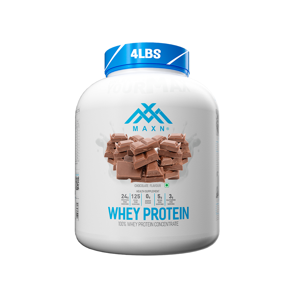 Maxn 100% whey protein Concentrate 1.81kg 55 servings