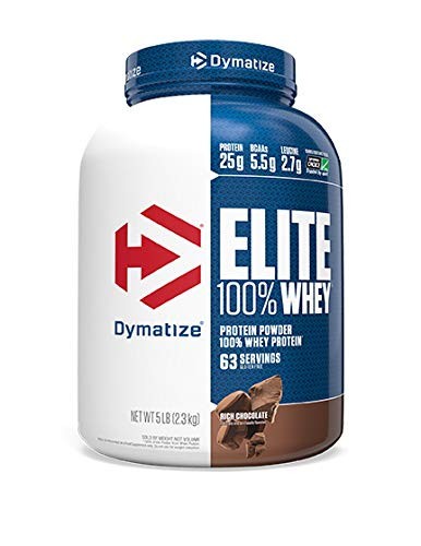 Dymatize Elite 100% Whey Protein 2.3kg 63 servings