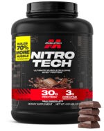 MuscleTech NitroTech Performance Whey Protein 1.81kg 40 servings | made in USA |