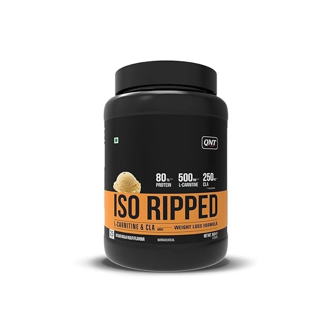 QNT ISO Ripped Whey Protein Isolate Powder 1kg 25 servings