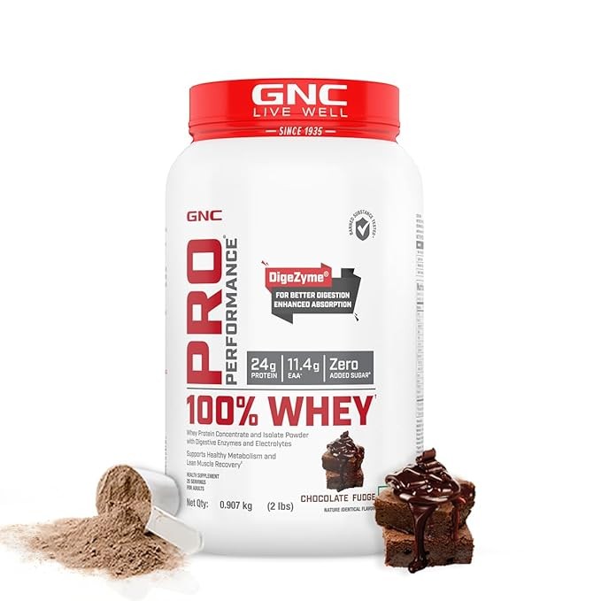 GNC Pro Performance 100% Whey Protein concentrate 1kg 25 servings