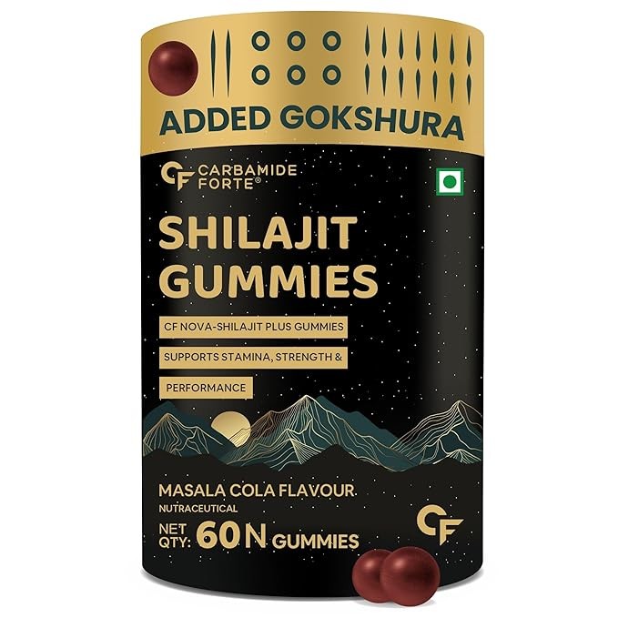 Carbamide Forte Shilajit Gummies 60N gummies | 60 Servings |