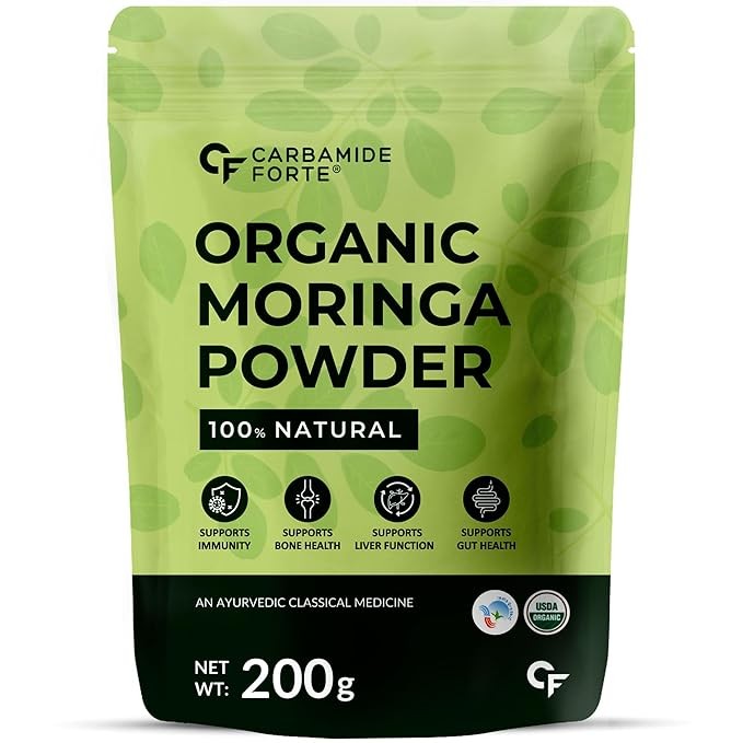 Carbamide Forte Organic Moringa Powder 200g | 40 servings |