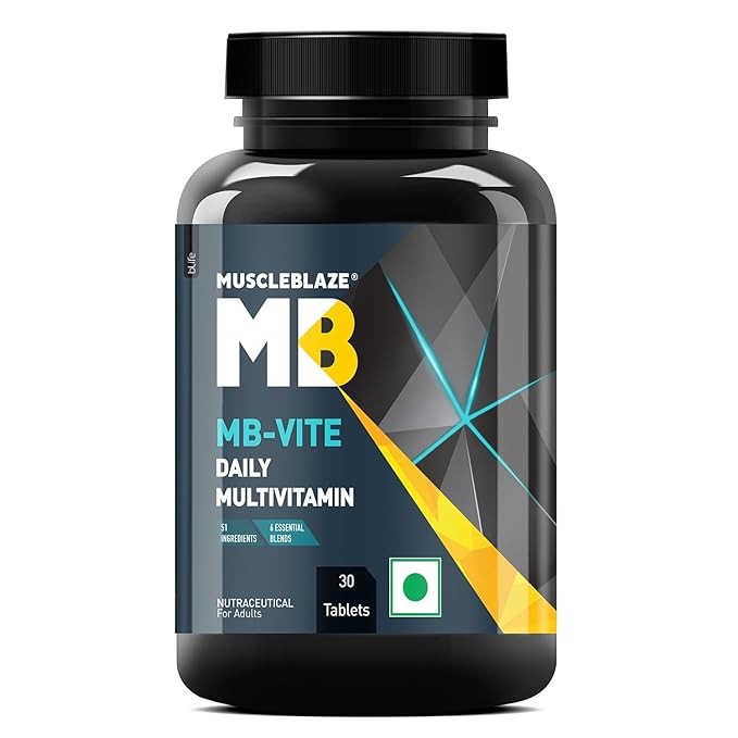 Muscle Blaze MB-VITE Multivitamin 30/60/90/120 servings