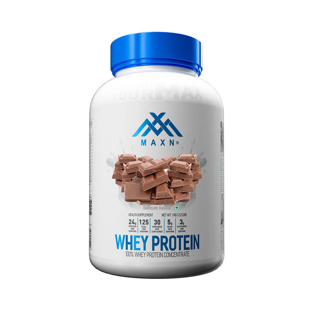 Maxn 100% whey protein concentrate 1kg 30 servings