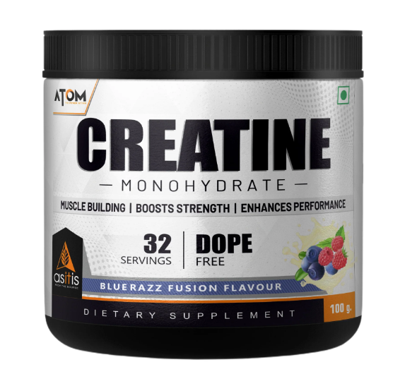 AS-IT-IS Atom Creatine Monohydrate 250g 80 servings | Dope Free |