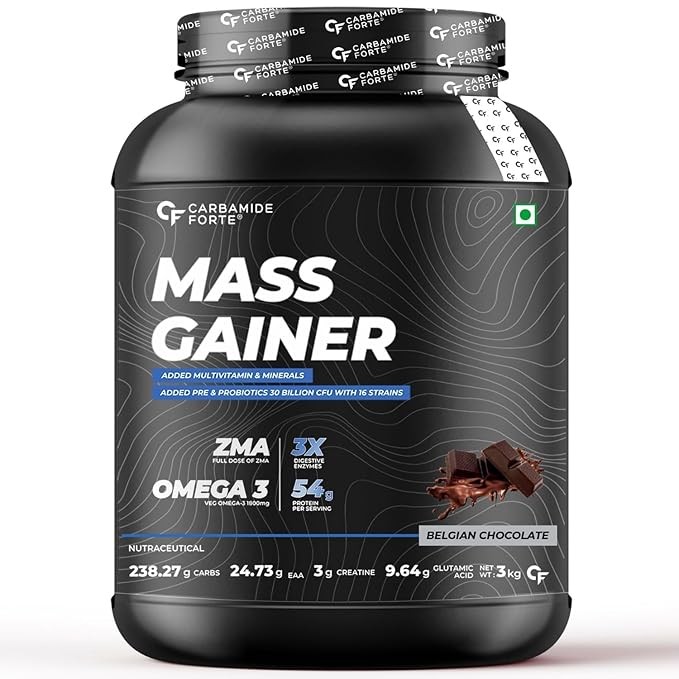 Carbamide Forte Mass Gainer with 3kg | 9 servings |