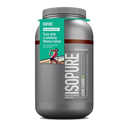 ISOpure low carbs 100% isolate whey 1kg 32 serving